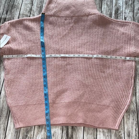 Calvin Klein Jeans Pink Funnel Neck Collar Sweater - Picture 9 of 9